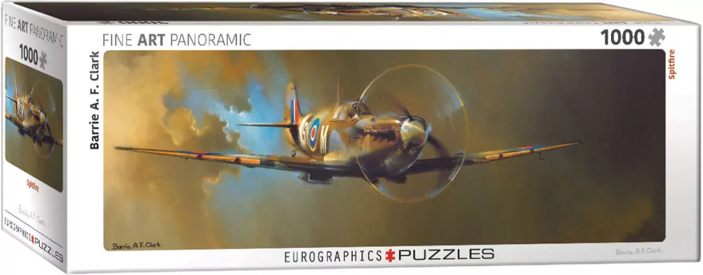Puzzle 1000 panoramic Spitfire by Barrie A.F. Clark 6010-0952 - tantis.pl