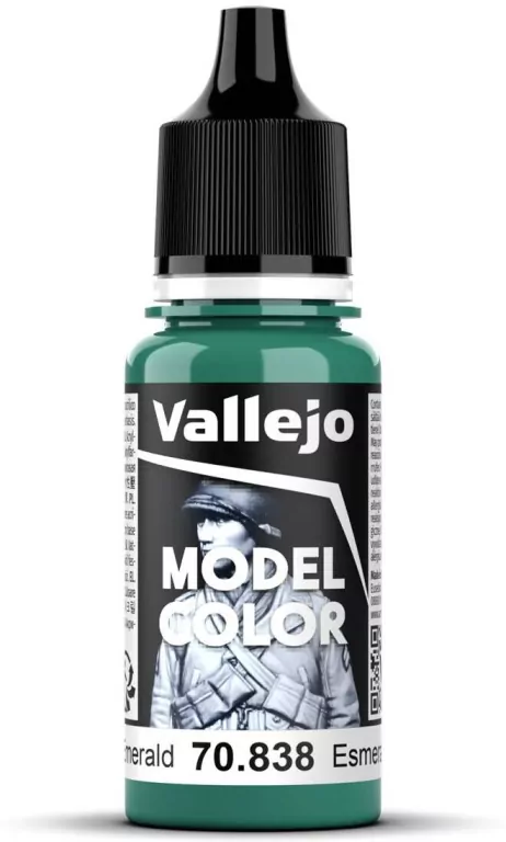 Vallejo: 70.838 - Model Color - Emerald (18 ml) - tantis.pl