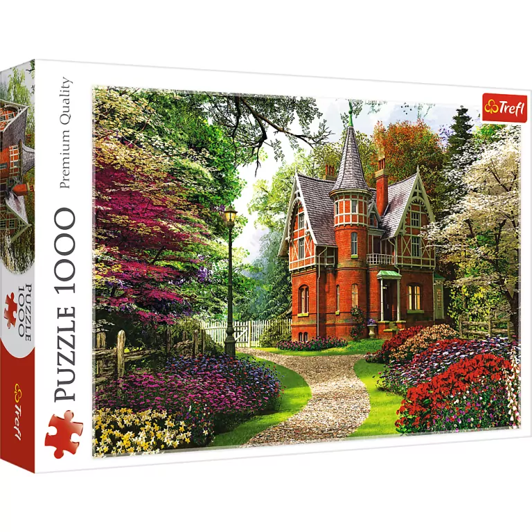 Puzzle 1000. Wiktoriański dom. 10355 - tantis.pl