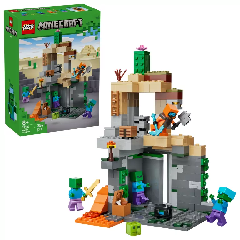 LEGO® Minecraft. Loch zombie 21587 - tantis.pl