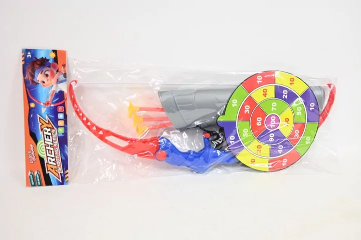 Zestaw z łukiem 51cm + tarcza + 3 strzały polybag - tantis.pl