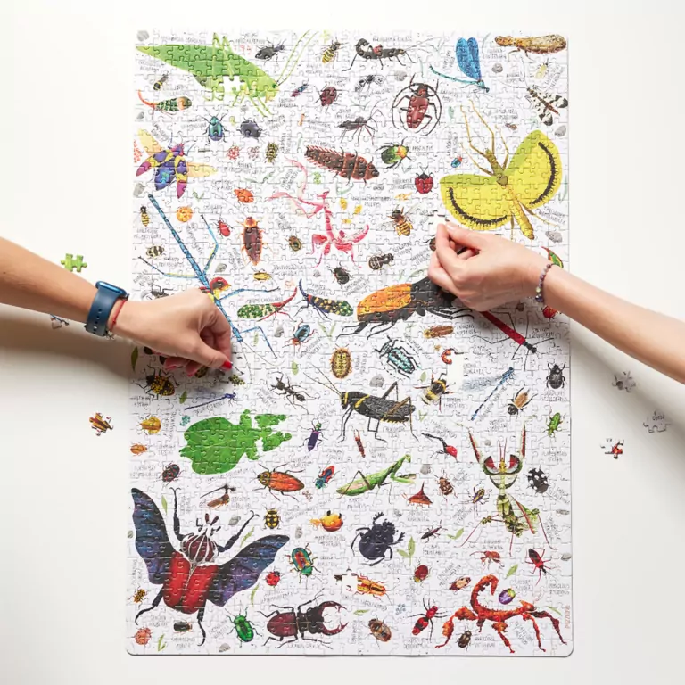 CzuCzu. Puzzlove Owady 1000 el. - tantis.pl