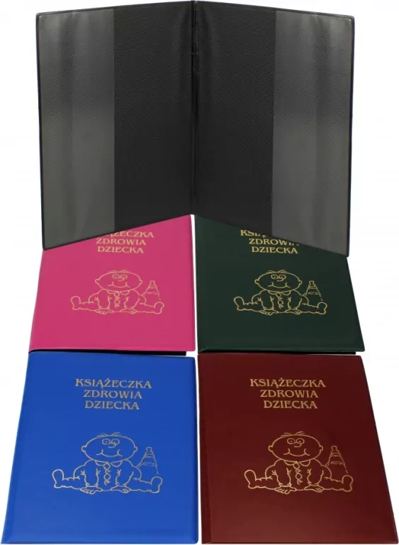 Okładka na książeczkę zdrowia dziecka, mix - tantis.pl