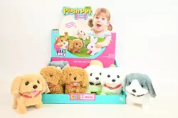 Zwierzęta piesek szczekający i ruszający się MIX