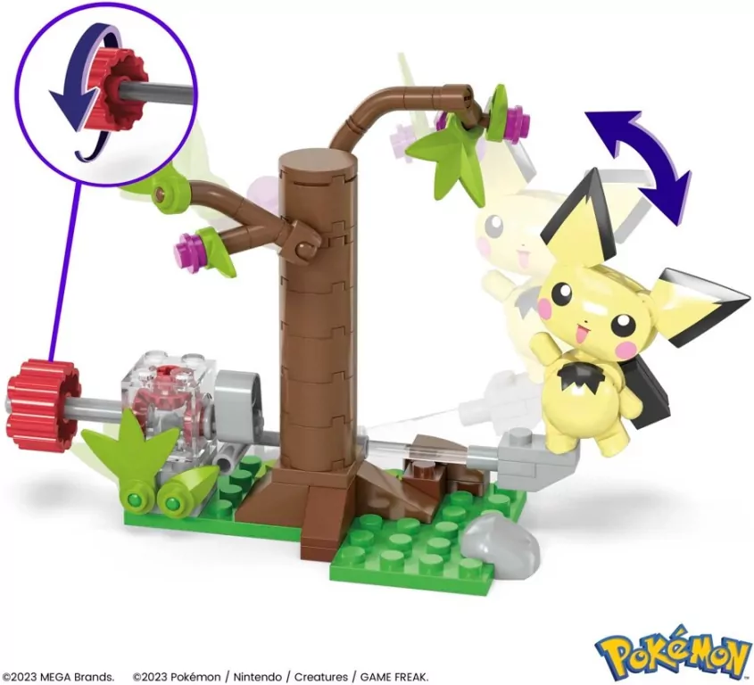 Mega Pokemon - Leśna zabawa Pichu - tantis.pl
