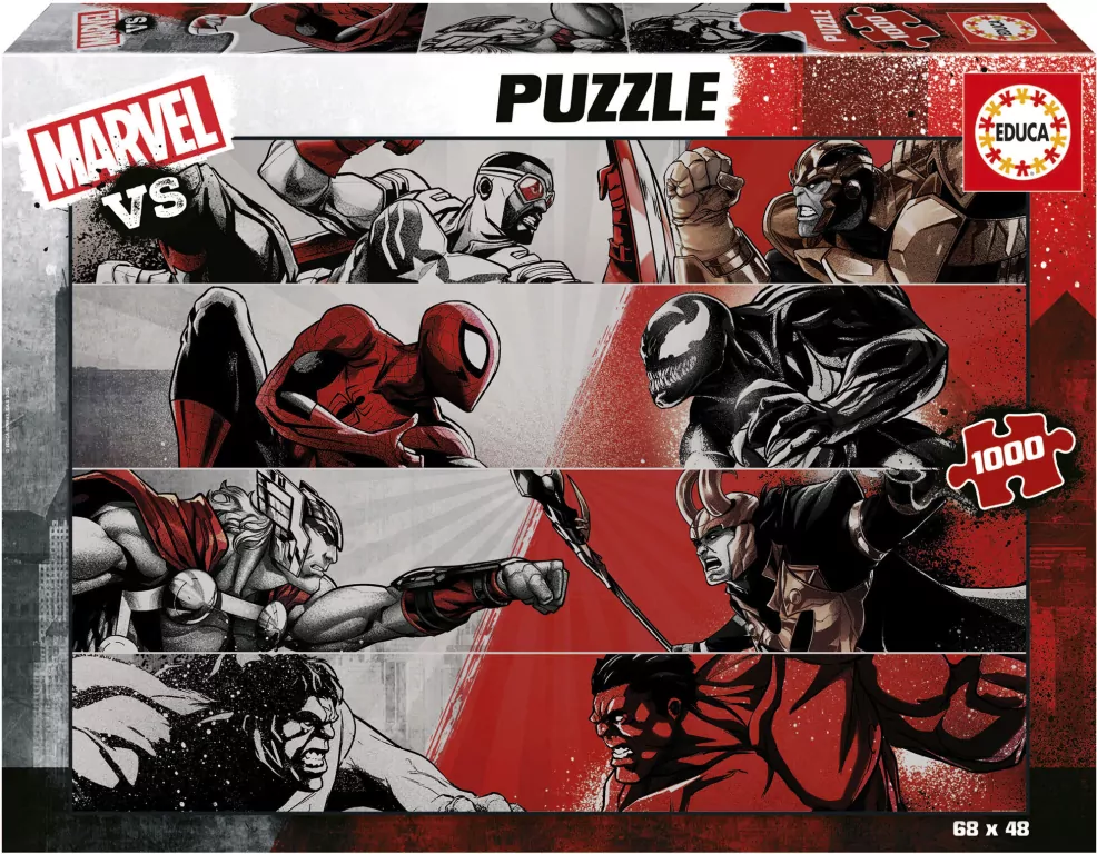 Puzzle 1000 Avengers kontra... - tantis.pl
