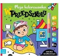 W przedszkolu. Moja kolorowanka. Kredka segmentowa - tantis.pl