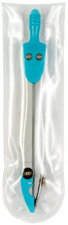 Cyrkiel szkolny PC-100. Niebieski - tantis.pl