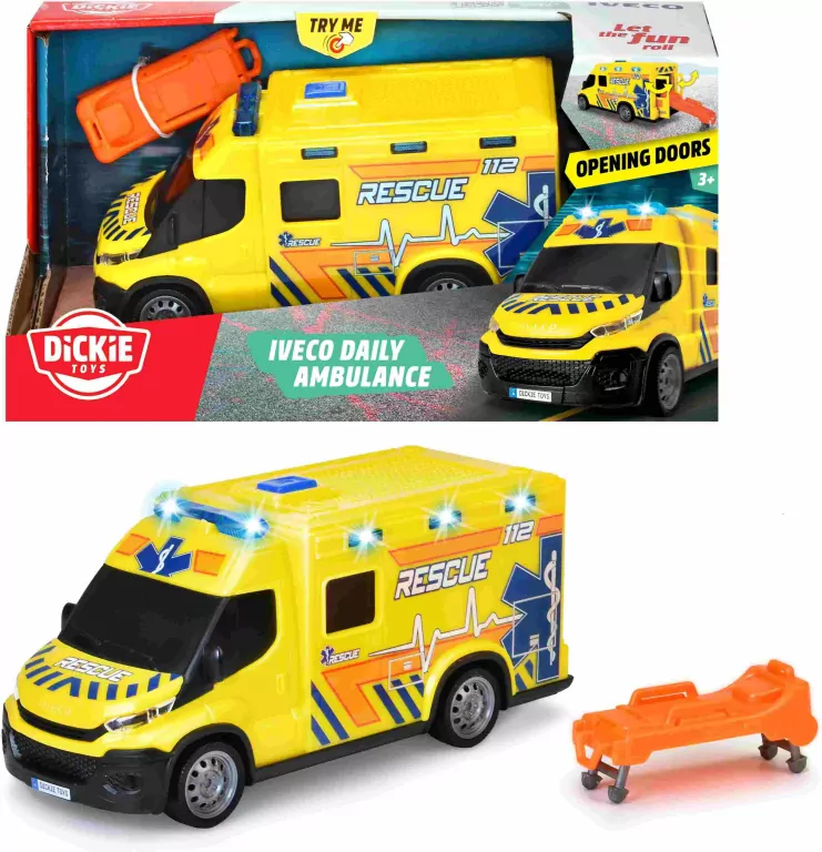 SOS Iveco ambulans 18cm - tantis.pl