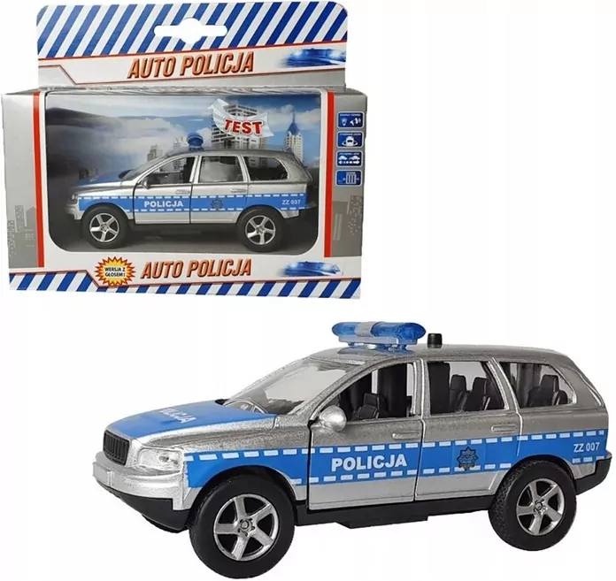Auto Policja 11 cm z dźwiękiem - tantis.pl