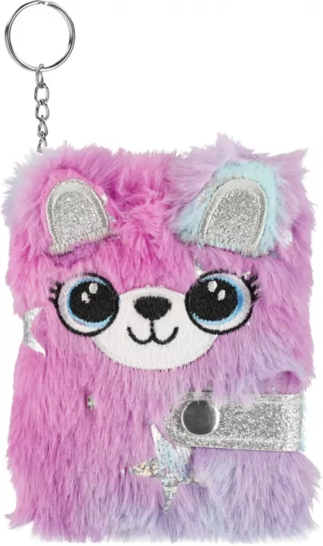 Notes pluszowy brelok Miś - tantis.pl