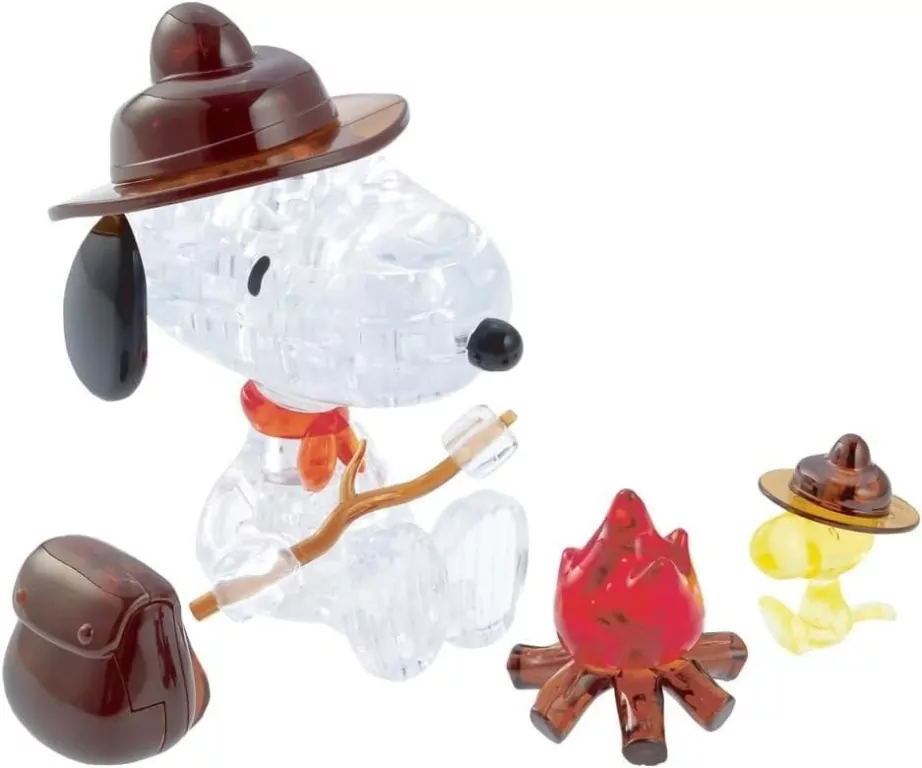 Crystal Puzzle - Snoopy Camping - tantis.pl