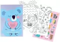 Kolorowanka z naklejkami A4/40K Bebe Kids pastel - tantis.pl