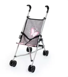 Wózek dla lalki. Buggy szary