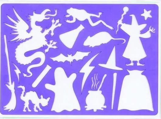 Koh-I-Noor. Szablon do rysowania dla dzieci Magic czary - tantis.pl