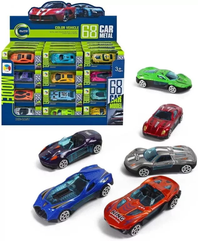 Auto metalowe resorak MIX - tantis.pl