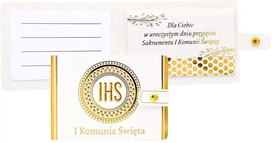 Portfelik Komunia - tantis.pl