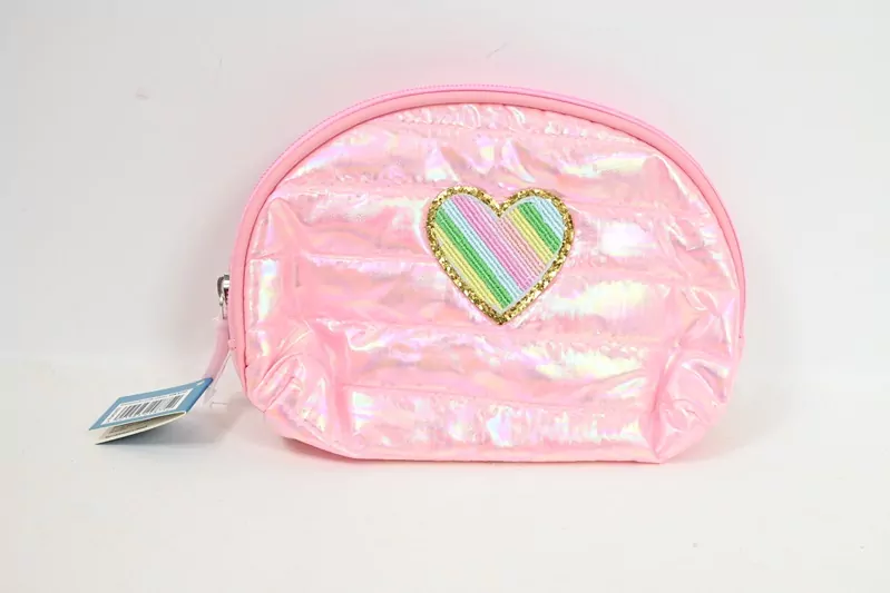 Kosmetyczka puffy różowa STnux - tantis.pl