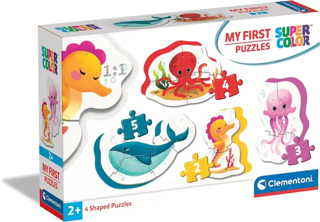 Clementoni. Moje Pierwsze Puzzle. Sea Life - tantis.pl