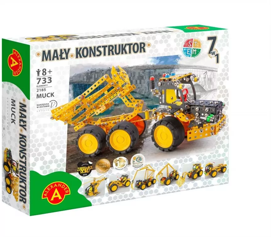 Mały Konstruktor 7w1 Muck - tantis.pl