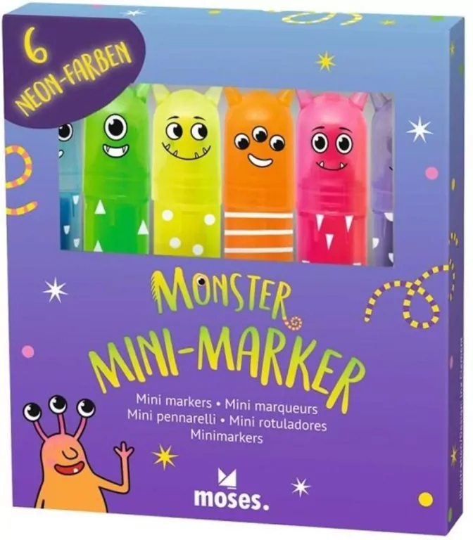 Zestaw zakreślaczy Stworki - tantis.pl