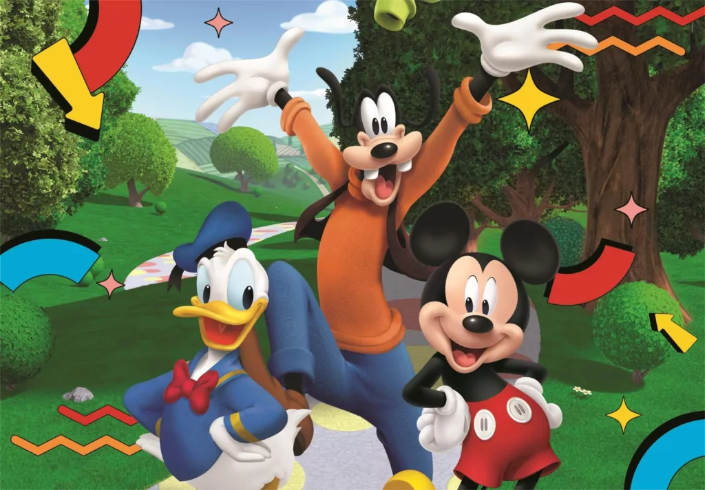 Puzzle 104 Mickey Mouse Clubhouse - tantis.pl