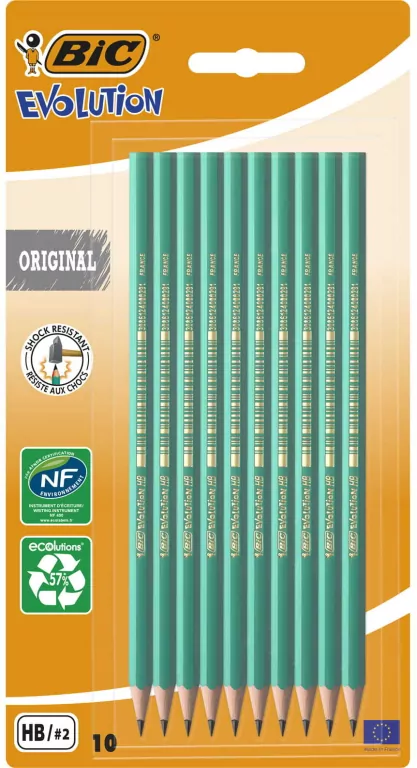 Ołówek bez gumki HB BIC Evolution Original 650 Large - tantis.pl