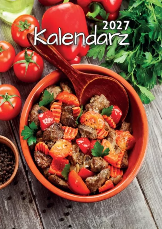 Kalendarz 2027 zdzierak format A6 MIX - tantis.pl