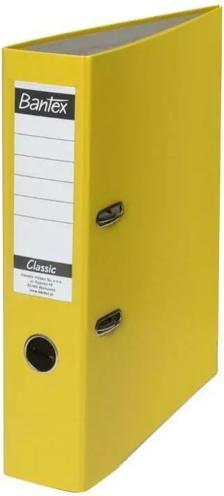 Segregator A4 Budget 7,5cm żółty - tantis.pl