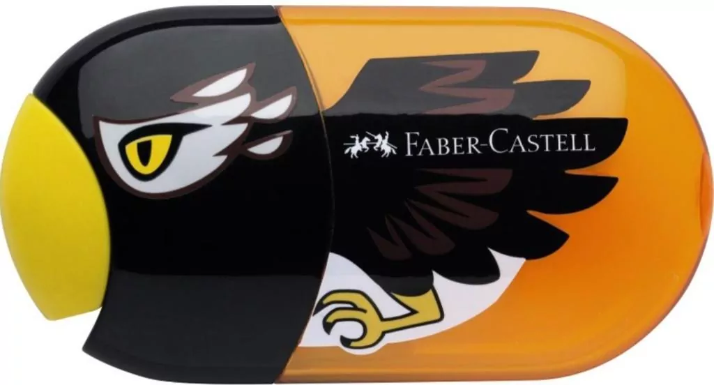 Temperówka podwójna z gumką Orzeł - tantis.pl