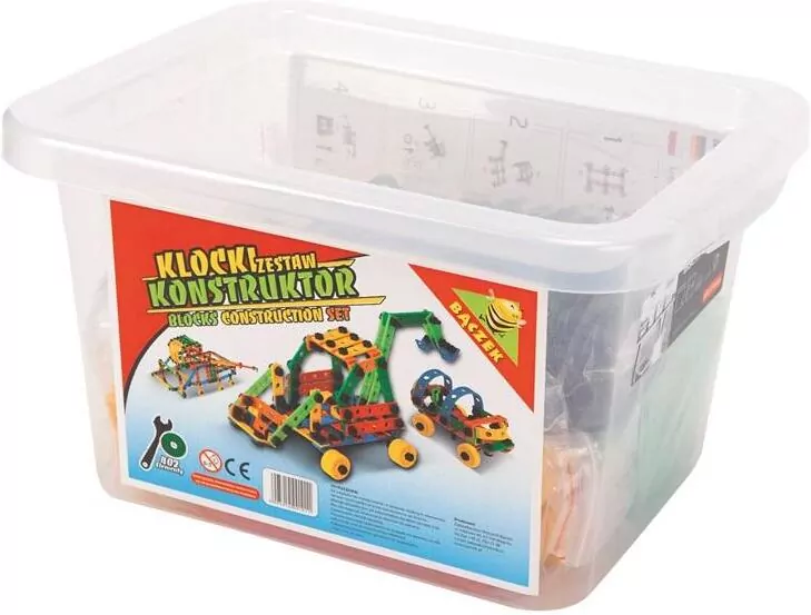 Klocki zestaw konstruktor 402 el - tantis.pl