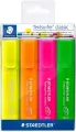 Zakreślacz Classic 4 kolory neon STAEDTLER - tantis.pl