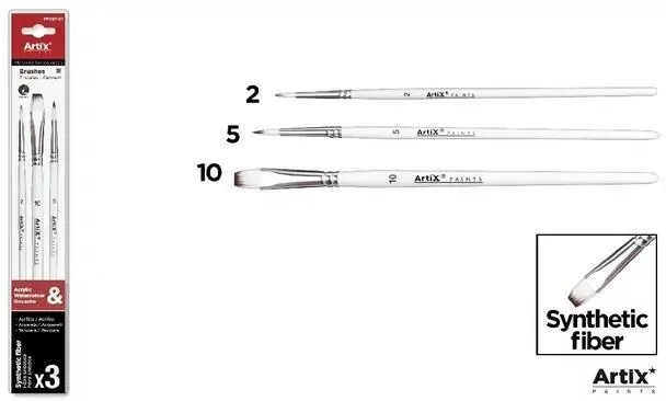 Pędzle syntetyczne - tantis.pl