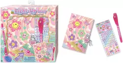 Pamiętnik z podświetlanym długopisem Buźki