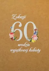 Kartka okolicznościowa eko: Urodziny 60