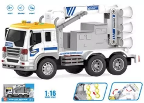 Ciężarówka 1:16 światło dźwięk - tantis.pl