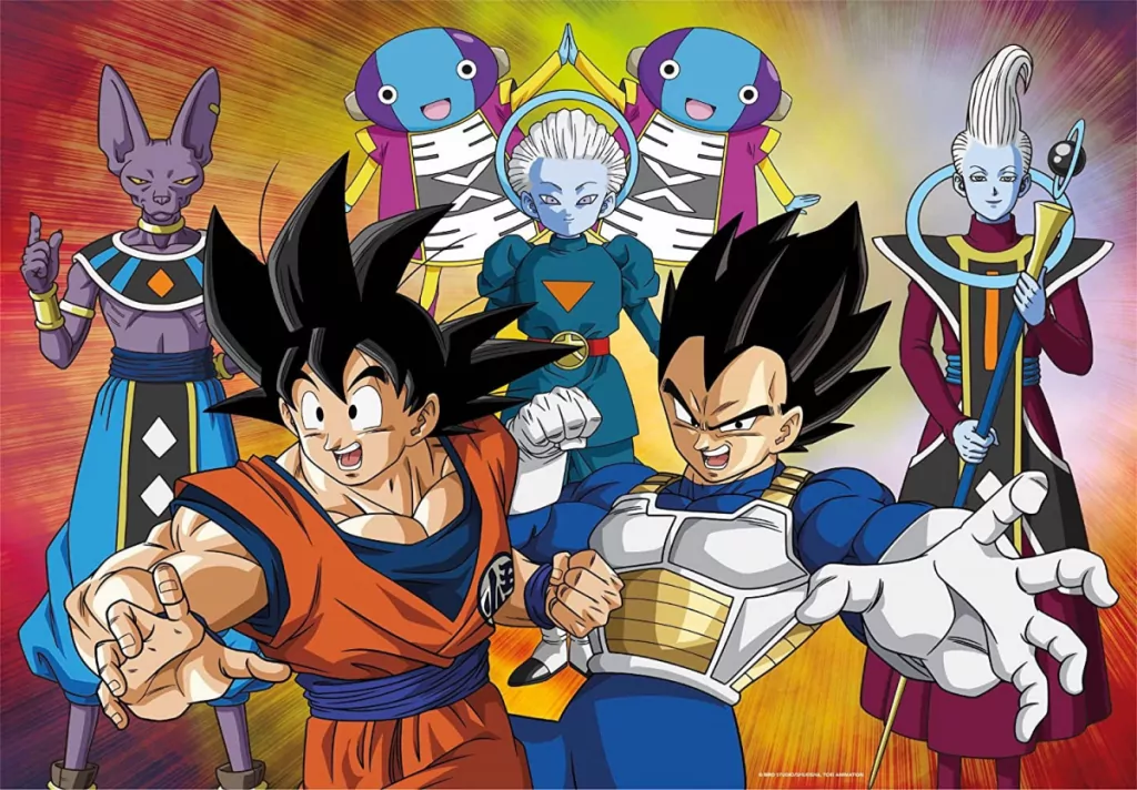 Puzzle 500. Cubes Anime Dragon Ball - tantis.pl