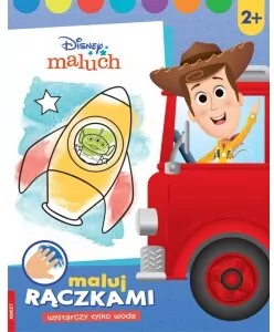 Disney Maluch. Maluj rączkami - tantis.pl