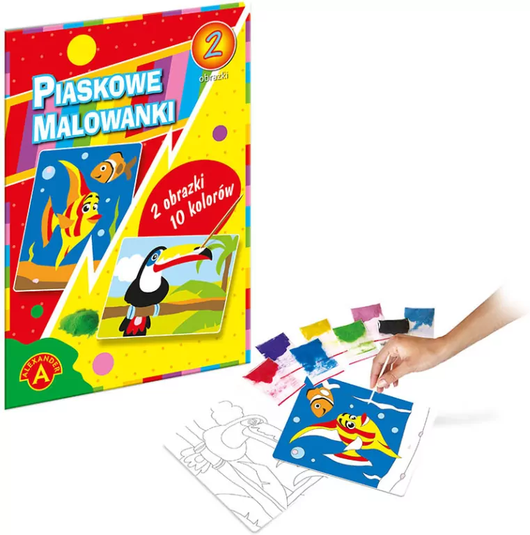 Alexander. Piaskowa malowanka - tantis.pl