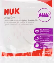 NUK. Ultra Dry. Wkładki Laktacyjne. 2 sztuki