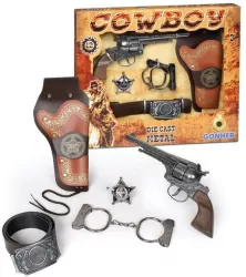 Zestaw kowbojski 5 elementów