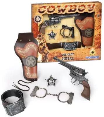 Zestaw kowbojski 5 elementów