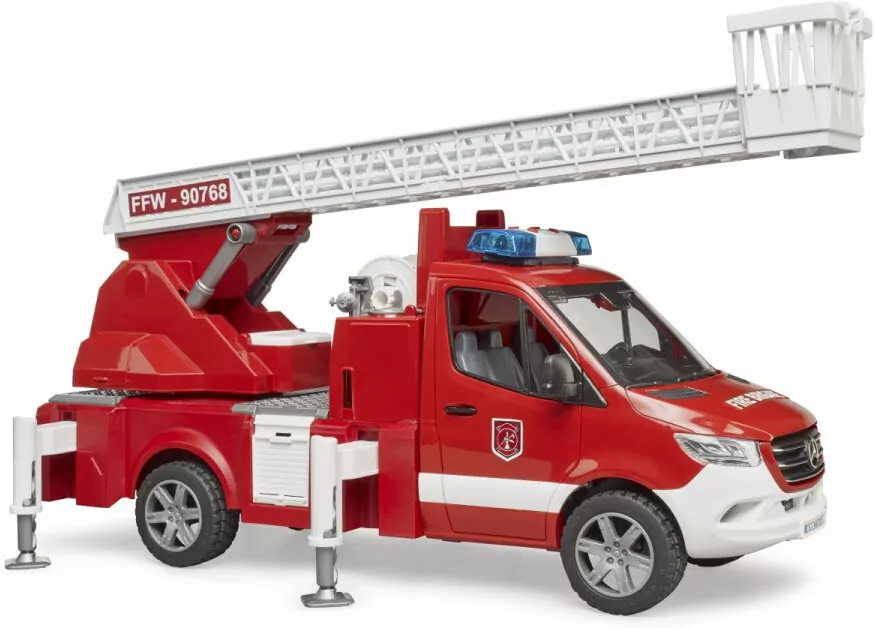 MB Sprinter Straż Pożarna z drabiną obrotową - tantis.pl
