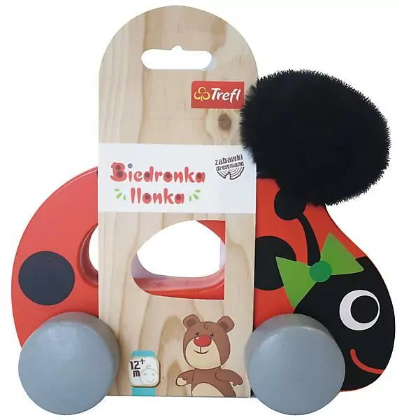 Biedronka Ilonka. Zabawka drewniana - tantis.pl