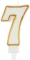 Świeczka 7. Złota - tantis.pl