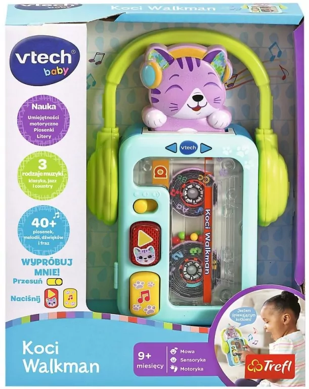 VTech. Koci Walkman - tantis.pl
