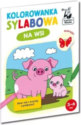 Kapitan Nauka. Kolorowanka sylabowa. Na wsi