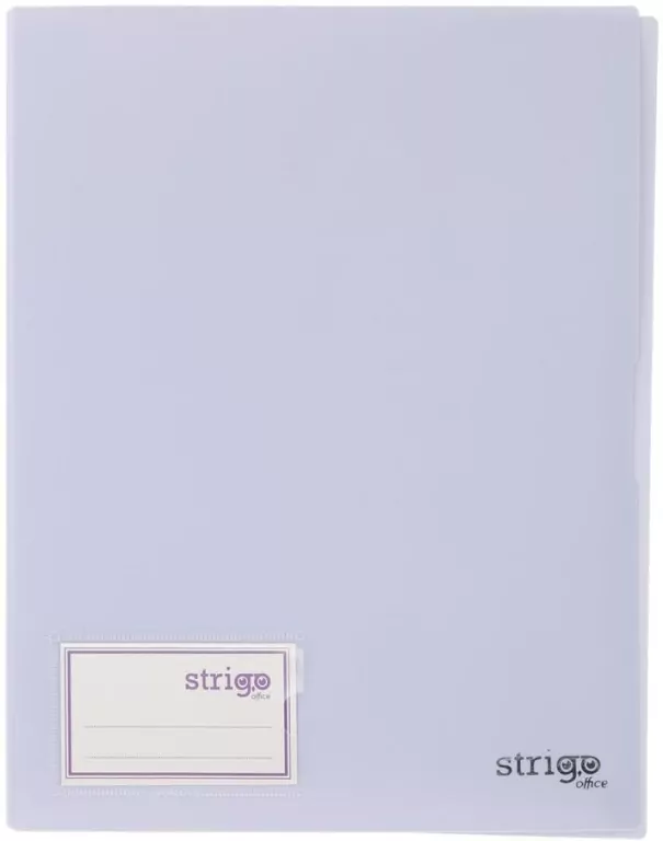 Album ofertowy A4 20 koszulek liliowy STRIGO - tantis.pl