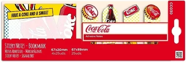 Naklejki indeksujące Coca-Cola - tantis.pl