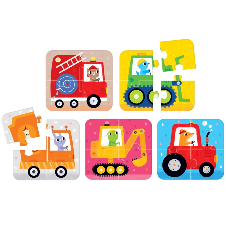 Układam pojazdy. CzuCzu - tantis.pl